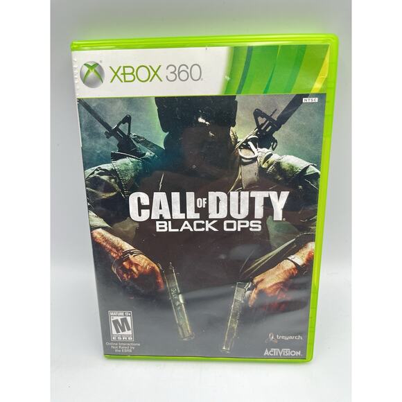 Call of Duty Black Ops CIB W/ Manual - Tested - Xbox 360 - Picture 1 of 8